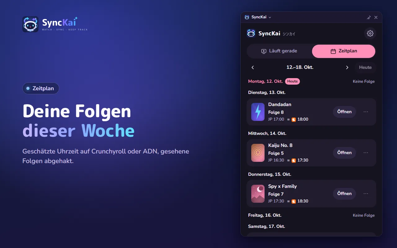 Die Folgen dieser Woche